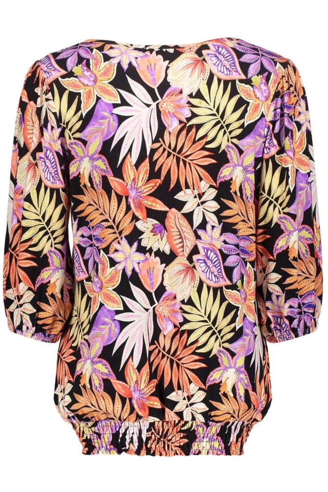 ELLA T SHIRT MET PRINT 52137 60 Coral/Purple